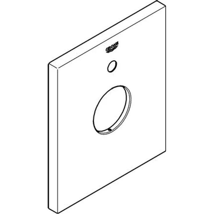 GROHE Rosette 46614 moon white