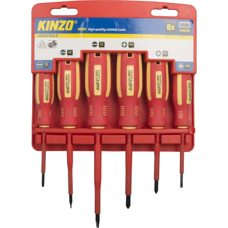 KINZO Screwdriver Set VDE ST 6 Stück, 54154