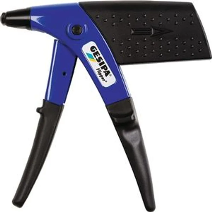 Gesipa Flipper Plus mm, 1 Stück, (1571258) Blindniettechnik, Grau