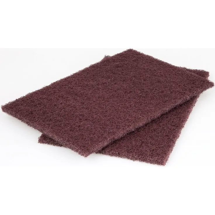 Wolfcraft 2 Schleifvlies-Pads 150 x 230 mm medium, 5899000