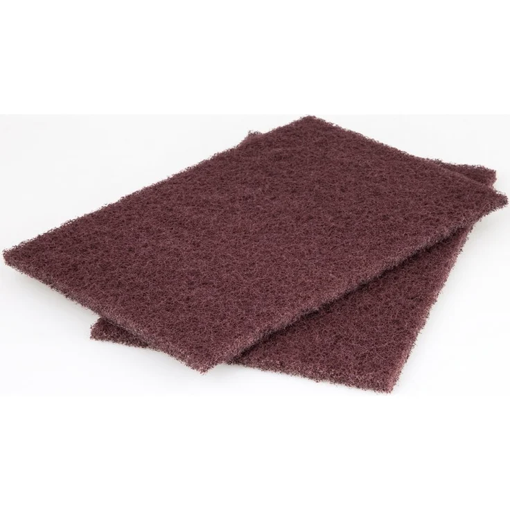 Wolfcraft 2 Schleifvlies-Pads 150 x 230 mm medium, 5899000