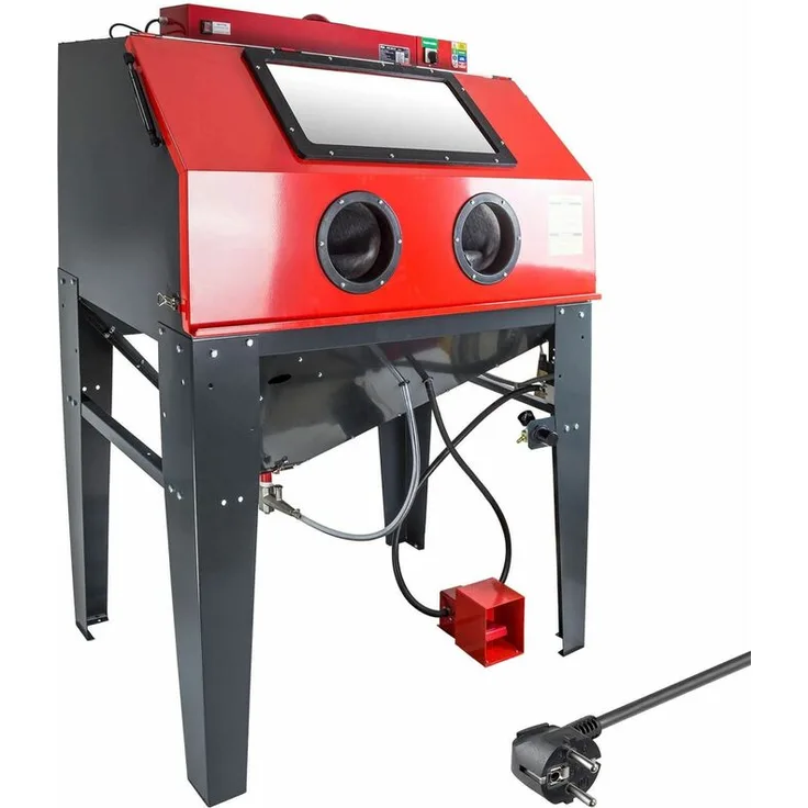 Dema - Profi Sandstrahlkabine Sandstrahlgerät Sandstrahlanlage Sandstrahler 500 - 690 L