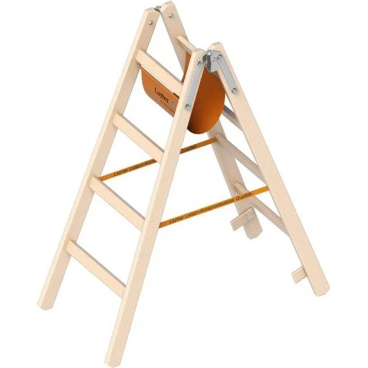 Layher Holzstehleiter 1038 - Länge: 1,25 m