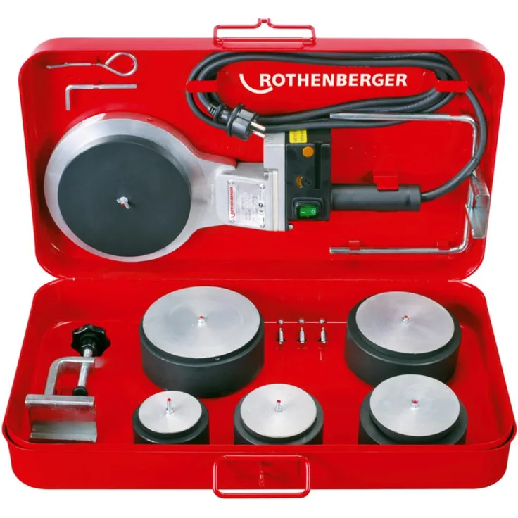 Rothenberger ROWELD P125 Set 63-75mm,Muffenschweißgerät elektronisch, 230V, 1300W 55546