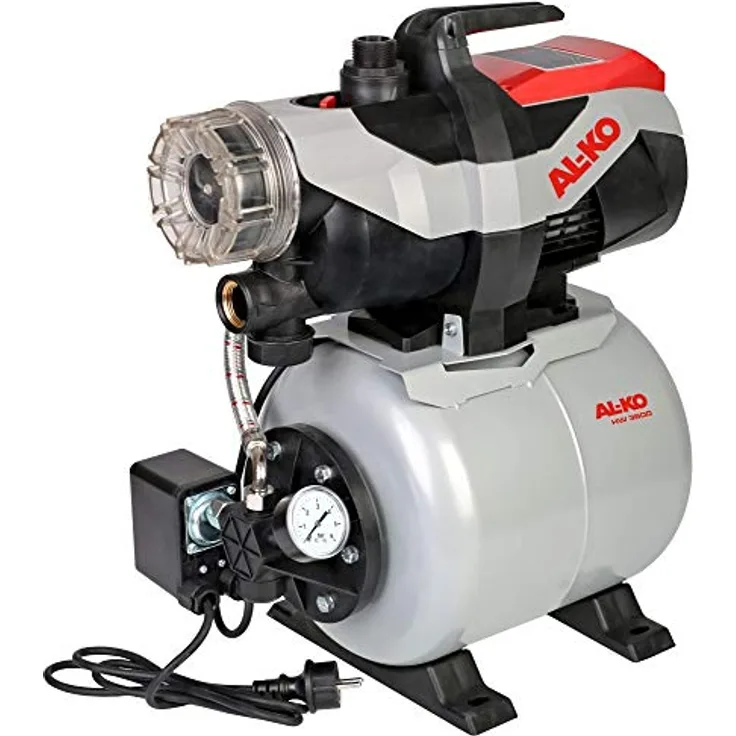 AL-KO HW 3600 EASY Hauswasserpumpe 3.600 l/h 8 m 3,8 bar