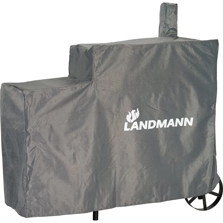 LANDMANN Grillabdeckung, für Smoker Tennesse 200, wetterfest, Polyester, wasserdicht