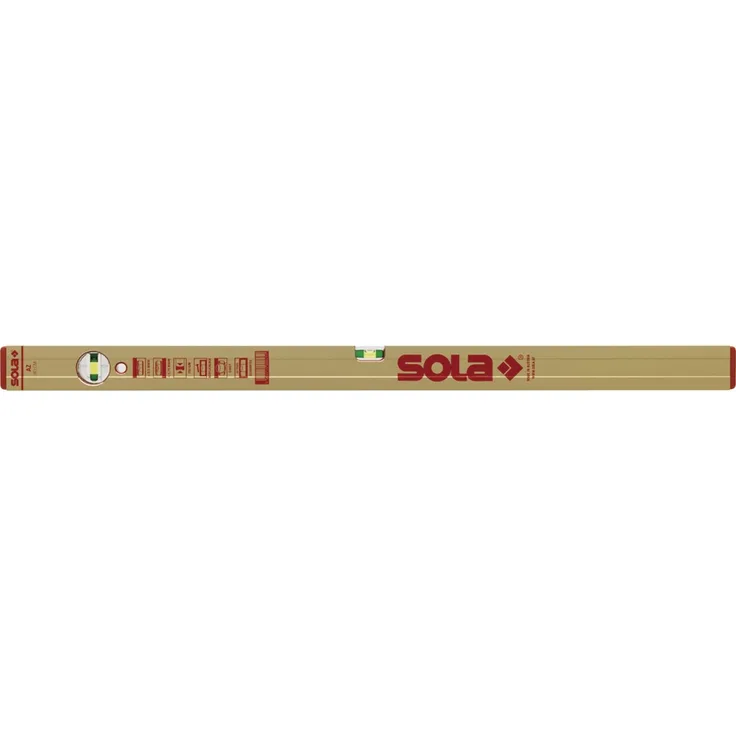 Wasserwaage Aluminium AZ 200, Länge : 50 cm, für Spannzange : 7-teilig