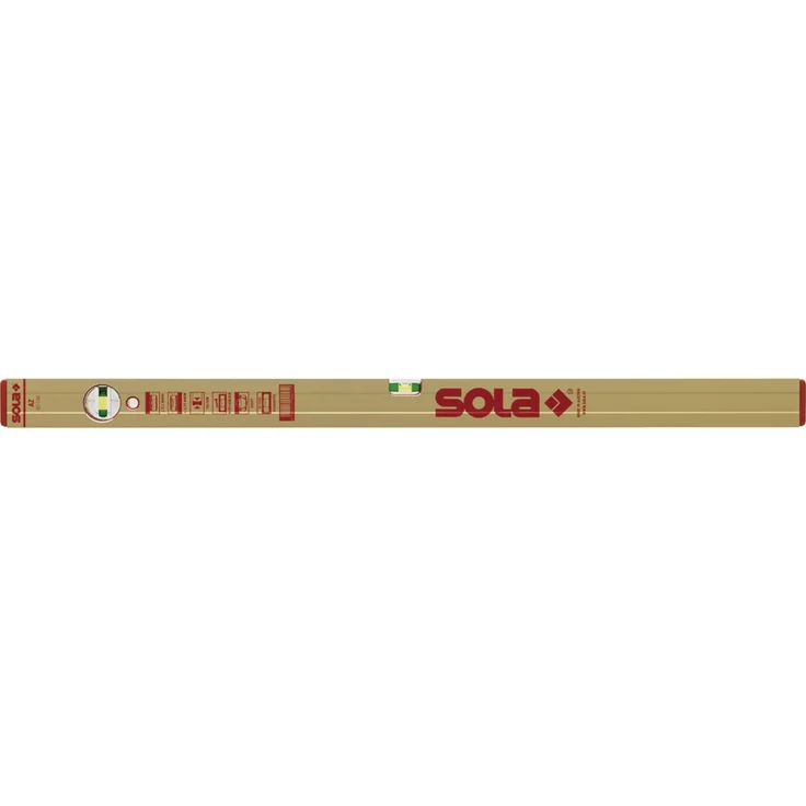 Wasserwaage Aluminium AZ 200, Länge : 50 cm, für Spannzange : 7-teilig – Bild 1