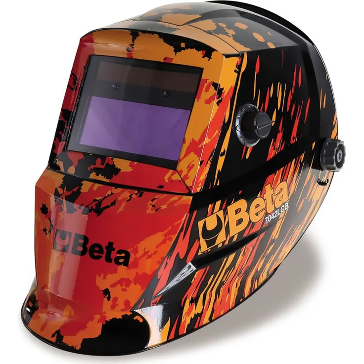 Beta Tools LCD-Schweißhelm mit Auto-Verdunklung 7042LCD 070420001