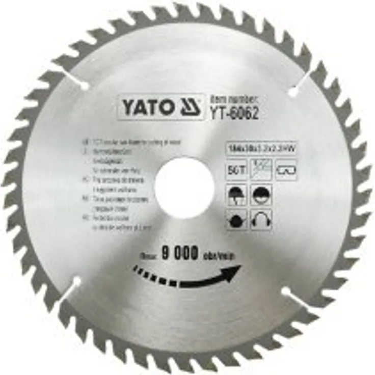 TCT BLADE FOR WOOD 184X50TX30 MM