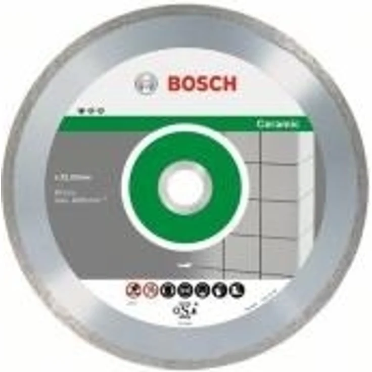 Bosch Professional Diamanttrennscheibe Standard für Ceramic, 150 x 22,23 x 1,6 x 7 mm, 1-er Pack, 2608602203 – Bild 1