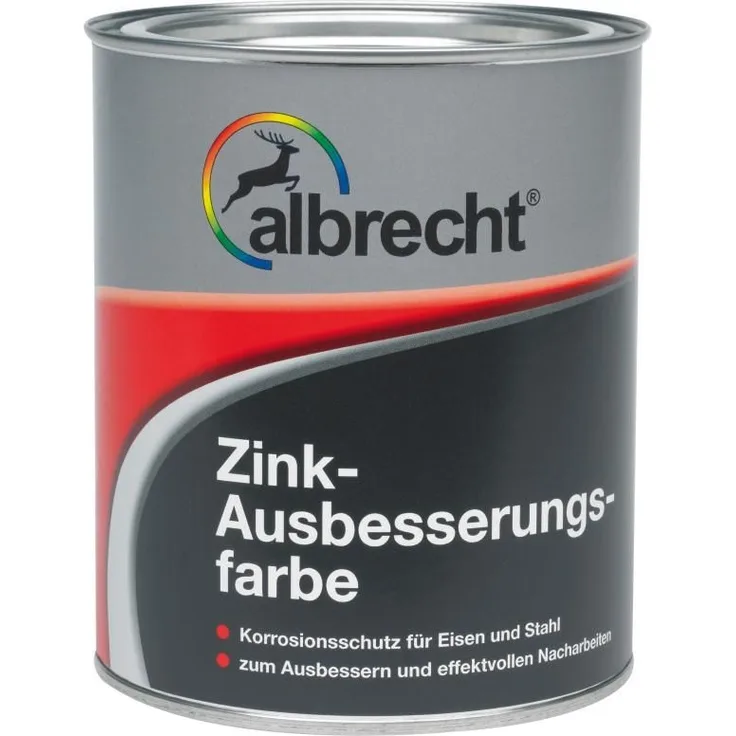 Albrecht Zink-Ausbesserungsfarbe 375 ml, zinkhell