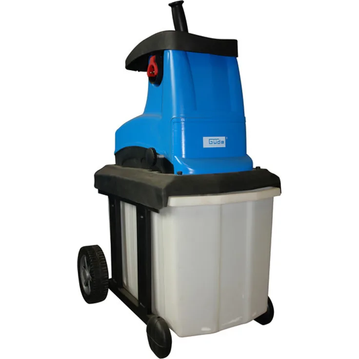 Güde GH 2600 Leistung 2 600 W Häckselsystem Walze Materialstärke 4 cm Nützliche Auffangbox Überlastschutz