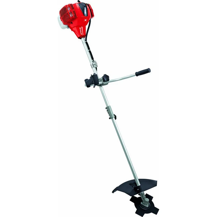 Einhell Benzin-Sense GH-BC 43 AS (1,25 kW, 42cm Schnittbreite Doppelfaden, 25,5cm Schnittbreite Messer, 3-Zahn-Messer, Tippautomatik, Quick Start, Anti-Vibration) – Bild 2