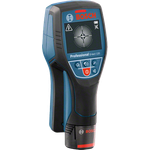 Bosch Professional Ortungsgerät D-tect 120 (4 x AA Batterien, max. Ortungstiefe für Kunststoffrohre-Holzunterkonstruktion-spannungsführende Leitungen-Eisenmetalle: 60-38-60-120-120 mm)