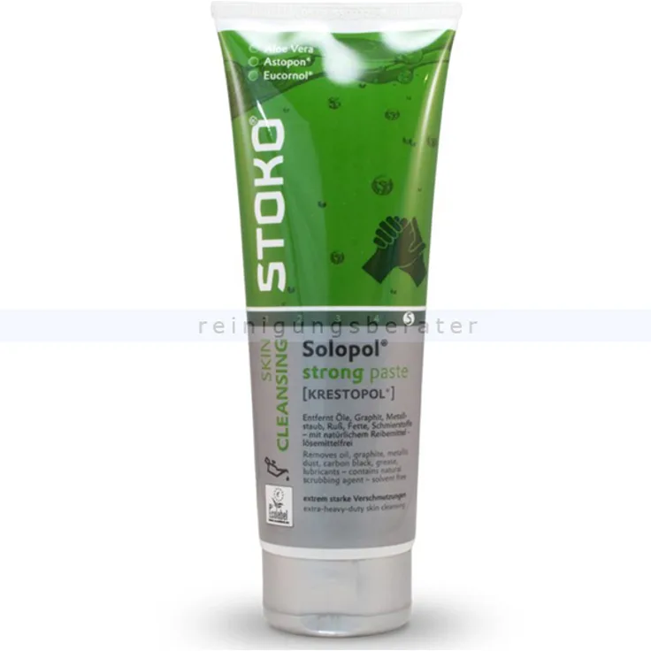 Stoko Solopol strong 250 ml Handwaschpaste, ehem. Krestopol lösemittelfreier, reibemittelhaltiger Handreiniger