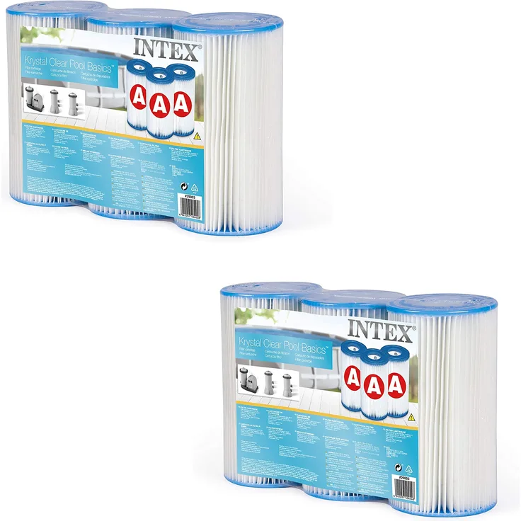 Intex €“ 6 Wasserfilter Kartuschen A
