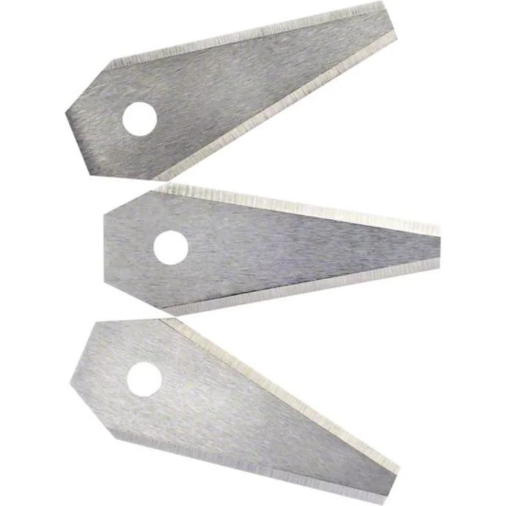 Bosch 3-tlg. Set Rasenmäher Messer (für Mähroboter Indego, Cutting blades 3x, im Karton) – Bild 1