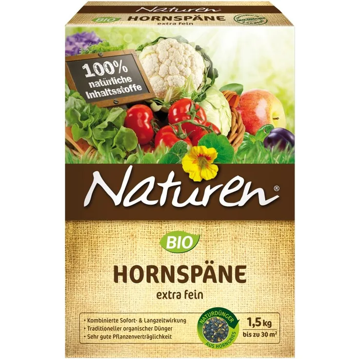 Naturen Naturen Bio Hornspäne 1,5 kg