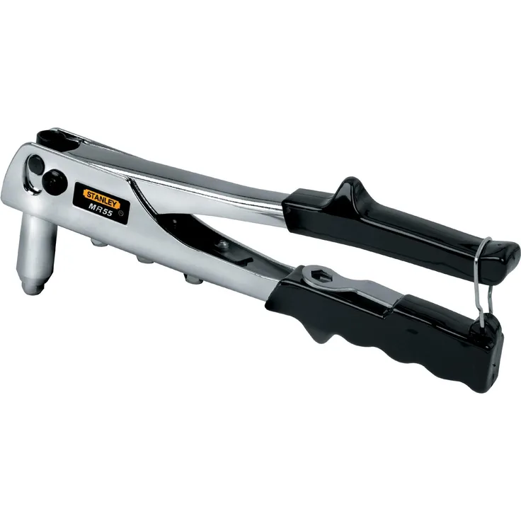 Stanley Blindnietzange mit rechtwinkligem Kopf (automatischer Auswurf, Ø2-3-4-5 mm Stahl-und Aluminiumnieten) 6-MR55