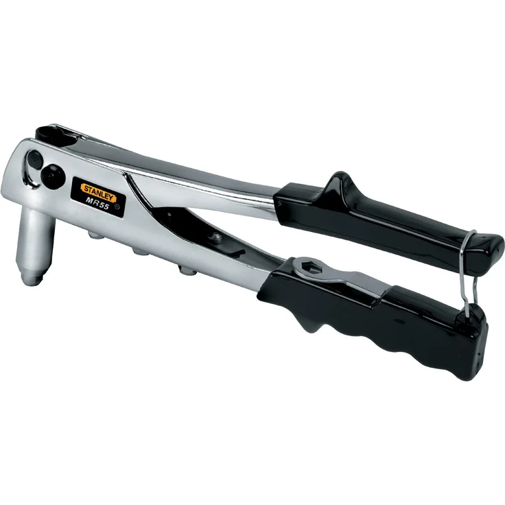 Stanley Blindnietzange mit rechtwinkligem Kopf (automatischer Auswurf, Ø2-3-4-5 mm Stahl-und Aluminiumnieten) 6-MR55