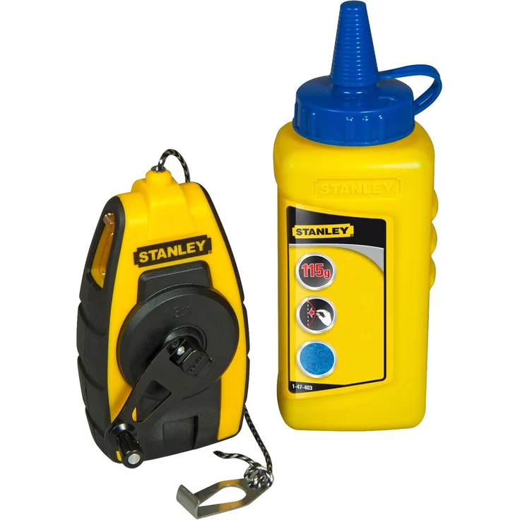 STANLEY FatMax STHT0-47244 SchlagschnurSet Senklot Markierschnur 9m + Kreide