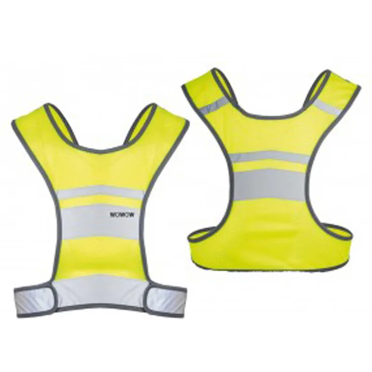Sicherheitsweste Wowow Nova gelb mit reflekt., Gr. XL