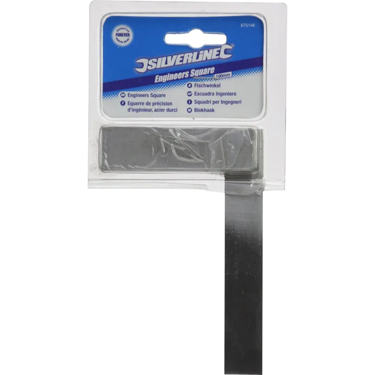 Silverline 675146 Ingenieurs-Flachwinkel 100 mm