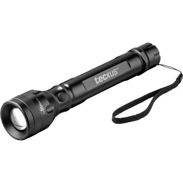 Tecxus LED-Taschenlampe Rebellight X300 mit Boost- und Dimmfunktion schwarz