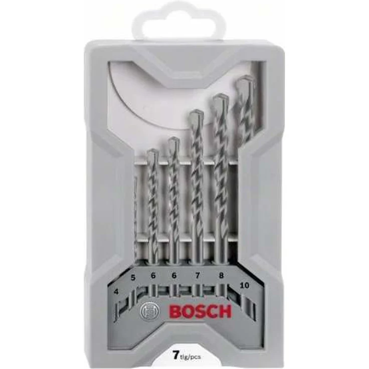 Bosch Professional 7tlg. Betonbohrer Set CYL-3 (für Beton, Ø 4-10 mm, Zubehör Schlagbohrmaschine) – Bild 1