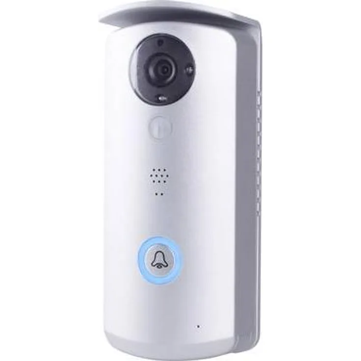 Smartwares VD40W IP-Video-Türsprechanlage mit App-Anbindung Aufnahme und Gegensprechfunktion