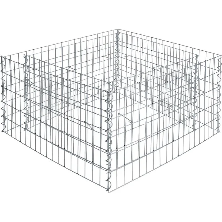 ESTEXO Gabionenhochbeet Hochbeet Gabione 360x90x50 cm Pflanzkorb Drahtgitter Steinkorb