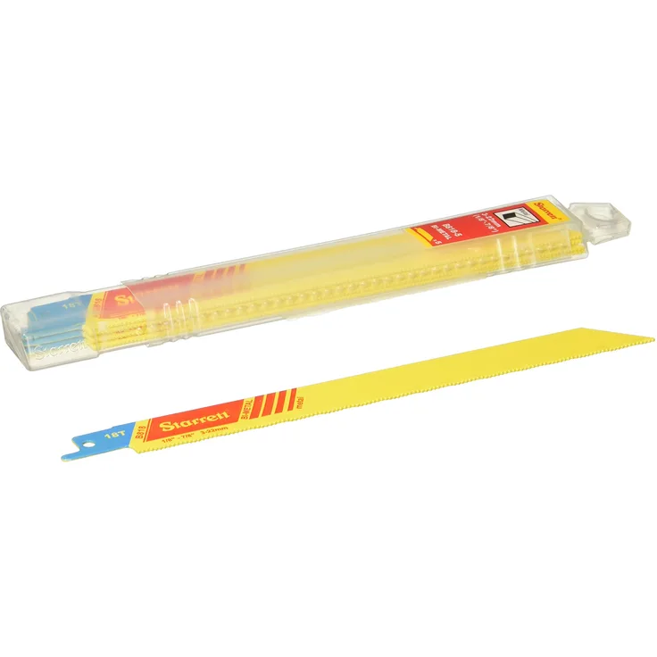 Starrett Bi-Metall Säbelsägeblätter, 5 Stück B818-5