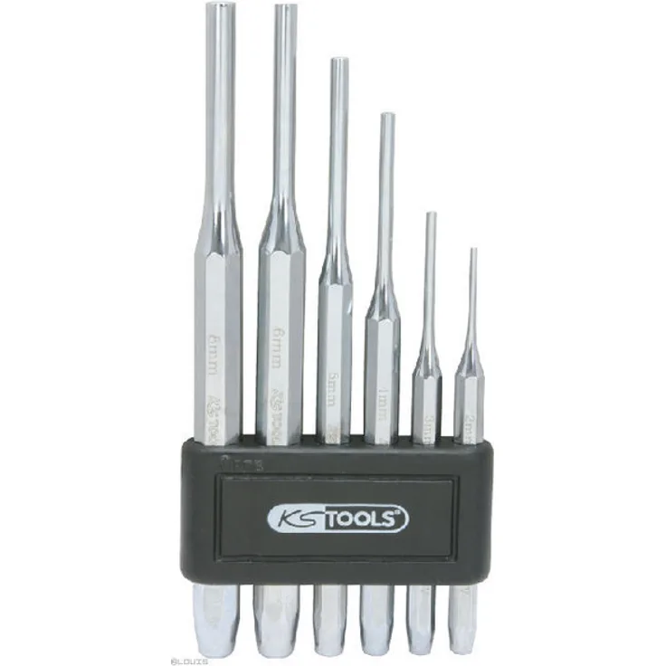 KS TOOLS SPLINTENTREIBER-SATZ 6tlg. mit Plastikhalter 2-3-4-5-6-8