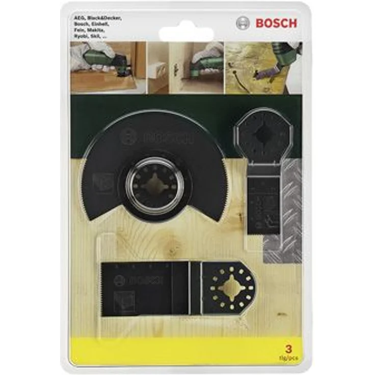 Bosch DIY 3tlg. Starter-Set (Holz für Multifunktionswerkzeuge Starlock) - Preisvergleich – Bild 2