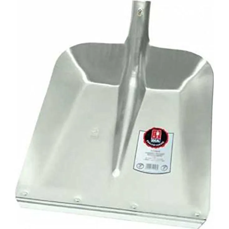 Ideal Randschaufel Größe 9 aus Leichtmetall, Silber, 38 x 47 x 10.5 cm
