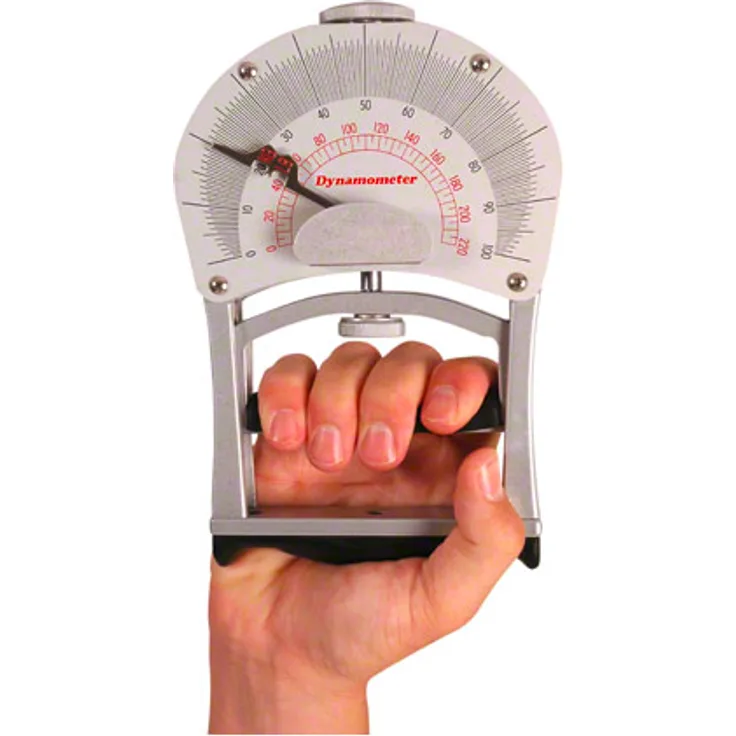 Hand Dynamometer inkl. Tasche, Handkraftmesser, Stärke Bewertung