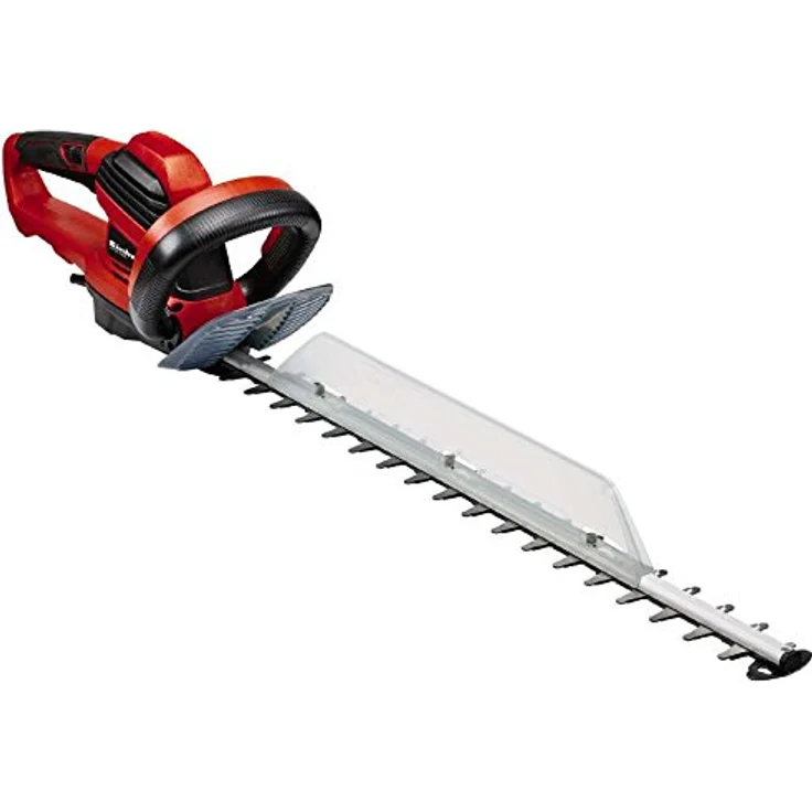 Einhell Elektro Heckenschere GE-EH 7067 (700 W, 670 mm Schnittlänge, 30 mm Zahnabstand, Schnittgutsammler, Kabelzugentlastung) – Bild 1