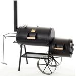 JOES Barbeque Smoker Silver Edition 16 Tradition, Grillfläche 70 x 39 cm