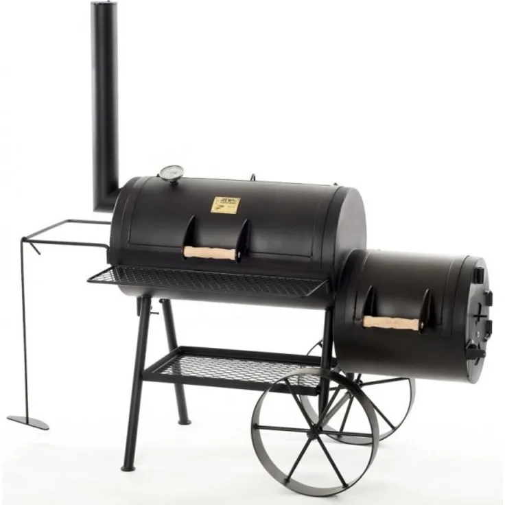 JOES Barbeque Smoker Silver Edition 16 Tradition, Grillfläche 70 x 39 cm