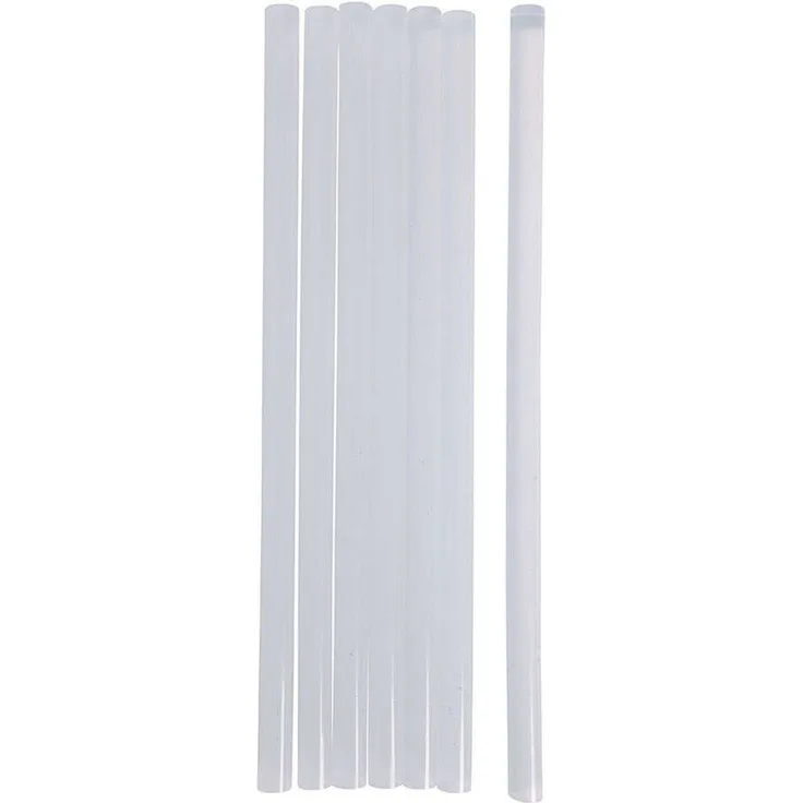 Heiskleber-Sticks, D: 11 mm, L 25 cm, 7 Stück