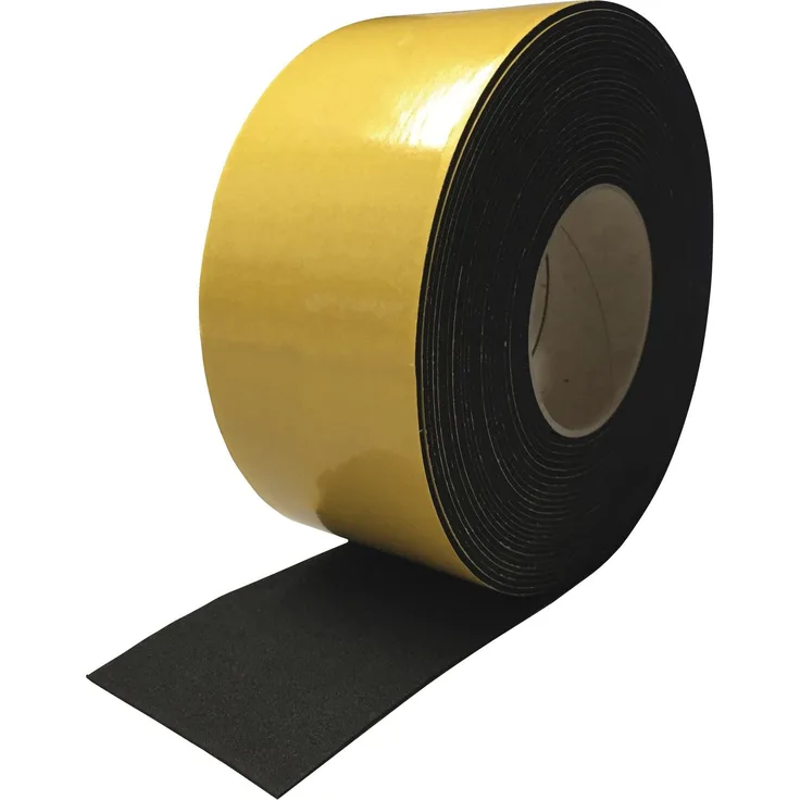 KARLE & RUBNER Abdeckband für Holz Unterkontruktionen Terrasse 80 x 2 x 10mm, 1 Stück