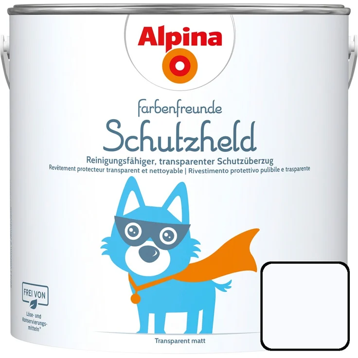 Alpina Farbenfreunde 2,5 l, schutzheld – Bild 1