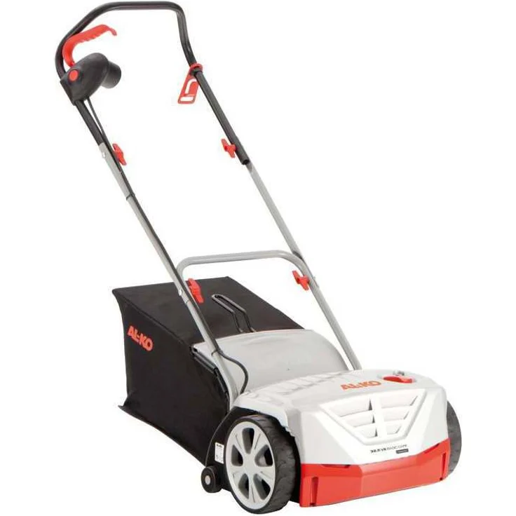 AL-KO Elektro-Vertikutierer Basic Care 32.5 VE Classic (32 cm Arbeitsbreite, 1000 Watt Motorleistung, für Flächen bis 400 m², Arbeitstiefe 5-fach zentral verstellbar, inkl. Fangsack) – Bild 1