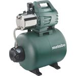 Metabo HWW 6000/50 Inox Hauswasserwerk 1.300 Watt 6.000 l/h Bewässerung max. Förderhöhe 55 m max. Förderdruck 5,5 bar max. Ansaughöhe 8 m Kesselinhalt 50 Liter Kabellänge 1,5 m 22,1 kg