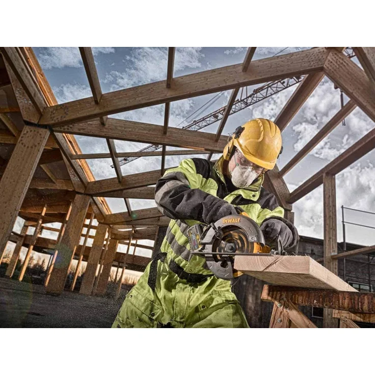 DeWalt DCS575N Akku Handkreissäge bürstenlos 54V XR FLEXVOLT 190mm ohne Akku – Bild 2