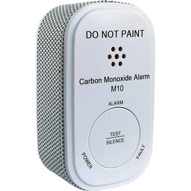 NEMAXX M10 Mini CO Melder mit -Batterie, Kohlenmonoxid Gasmelder, Alarm 85 dB - Gaswarner der neusten Technologie 75 mm, Rauchmelder nach DIN EN50291