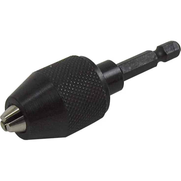 Schnellspann-Bohrfutter mit 6-Kant-Schaft, Spannweite 0,5 - 6,5 mm