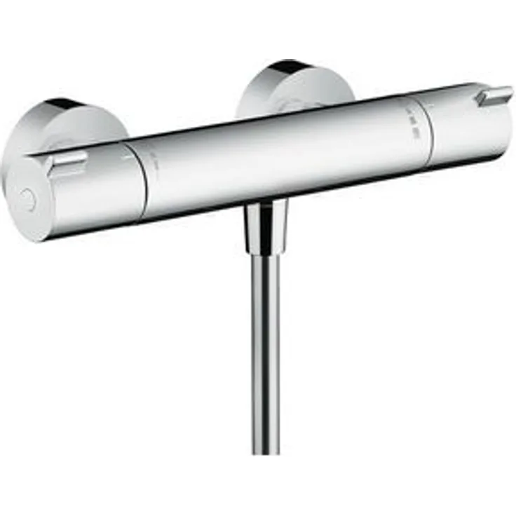 hansgrohe Ecostat Aufputz Duschthermostat, für 1 Funktion, Chrom