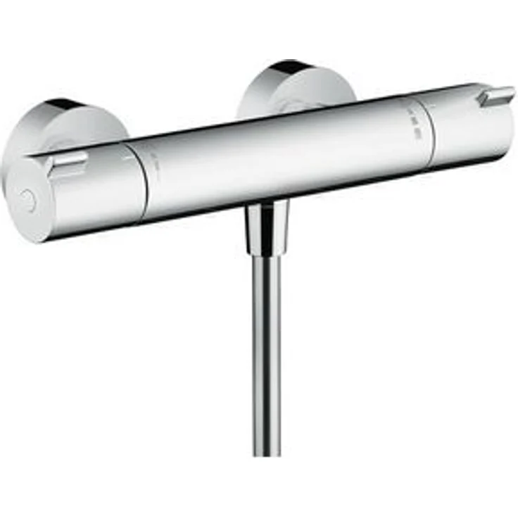 hansgrohe Ecostat Aufputz Duschthermostat, für 1 Funktion, Chrom – Bild 1